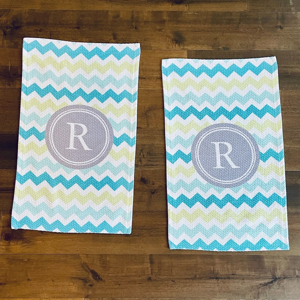 Monogrammed rugs mats